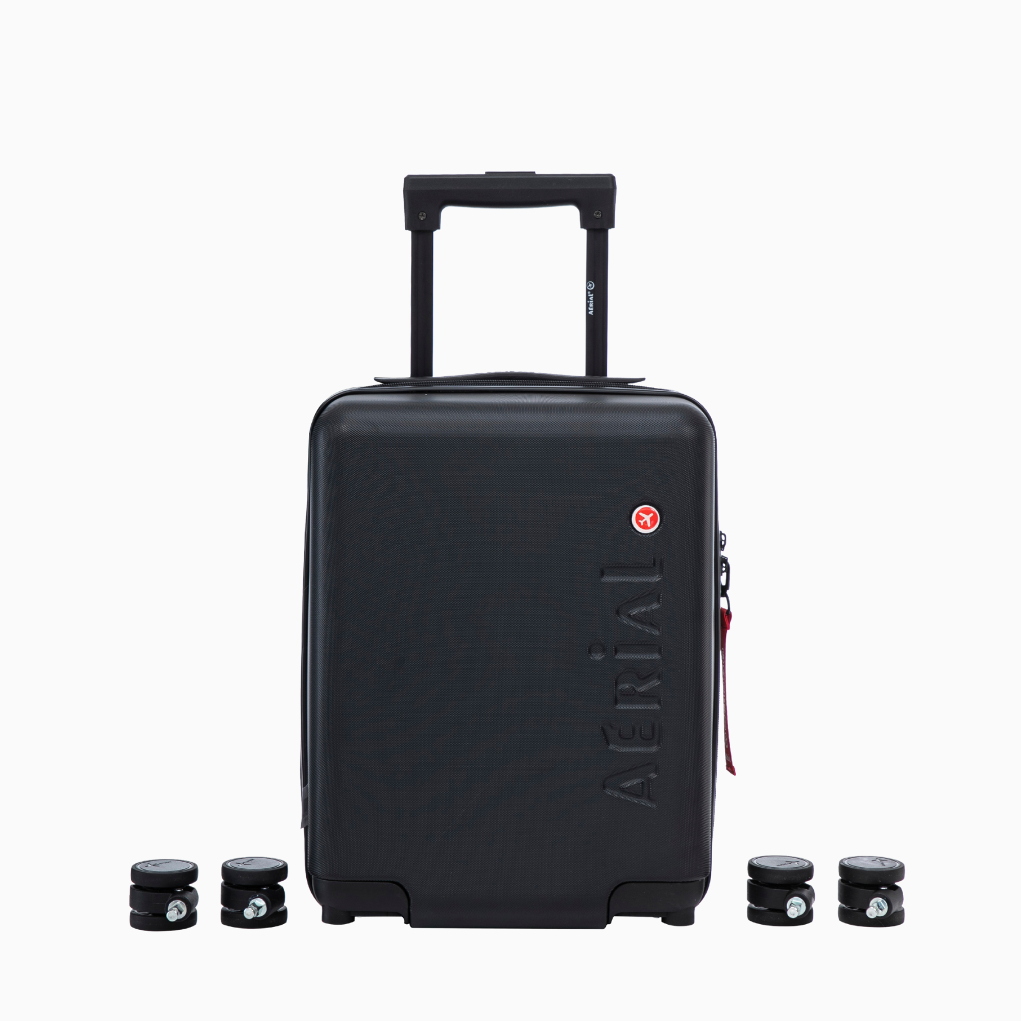 Valise underseat rigide FLEX à roues amovibles - Taille XS - Aérial - Baggyver
