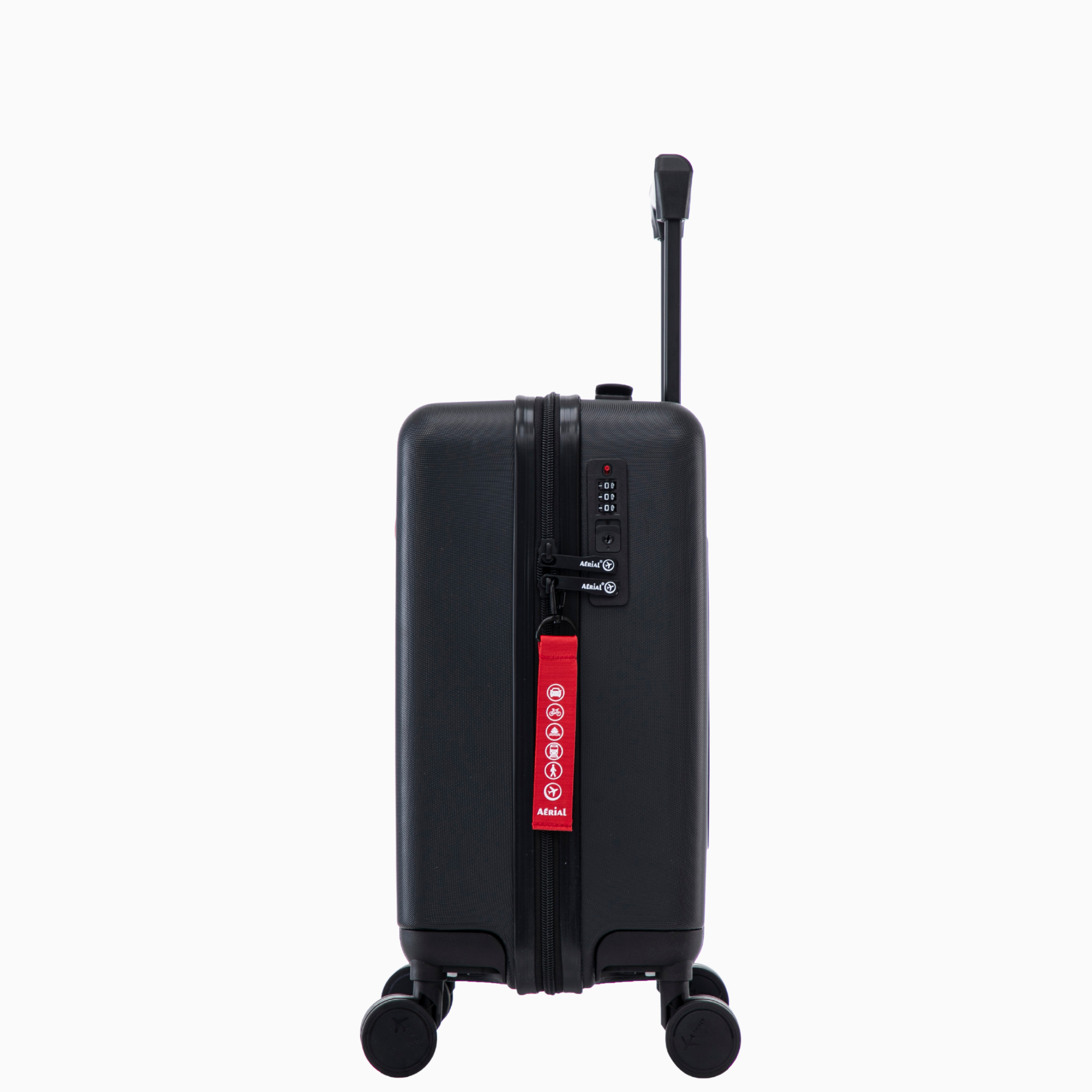 Valise underseat rigide FLEX à roues amovibles - Taille XS - Aérial - Baggyver