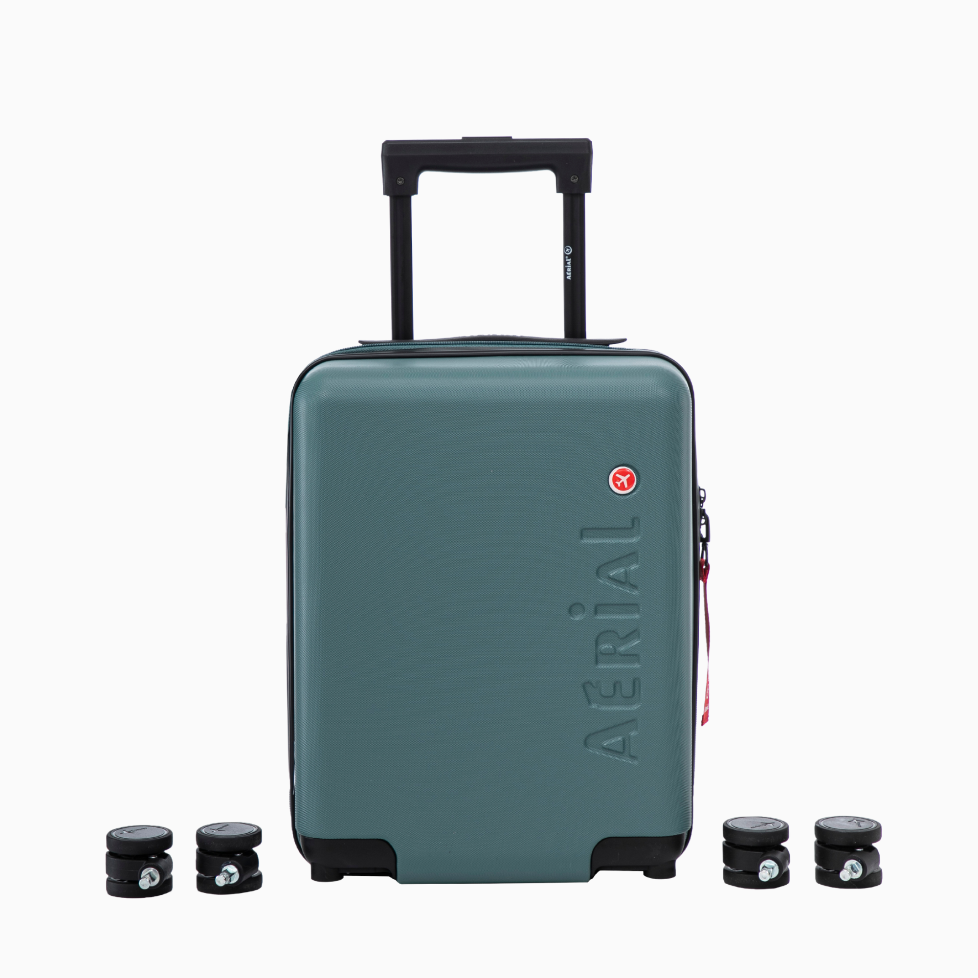 Valise underseat rigide FLEX à roues amovibles - Taille XS - Aérial - Baggyver