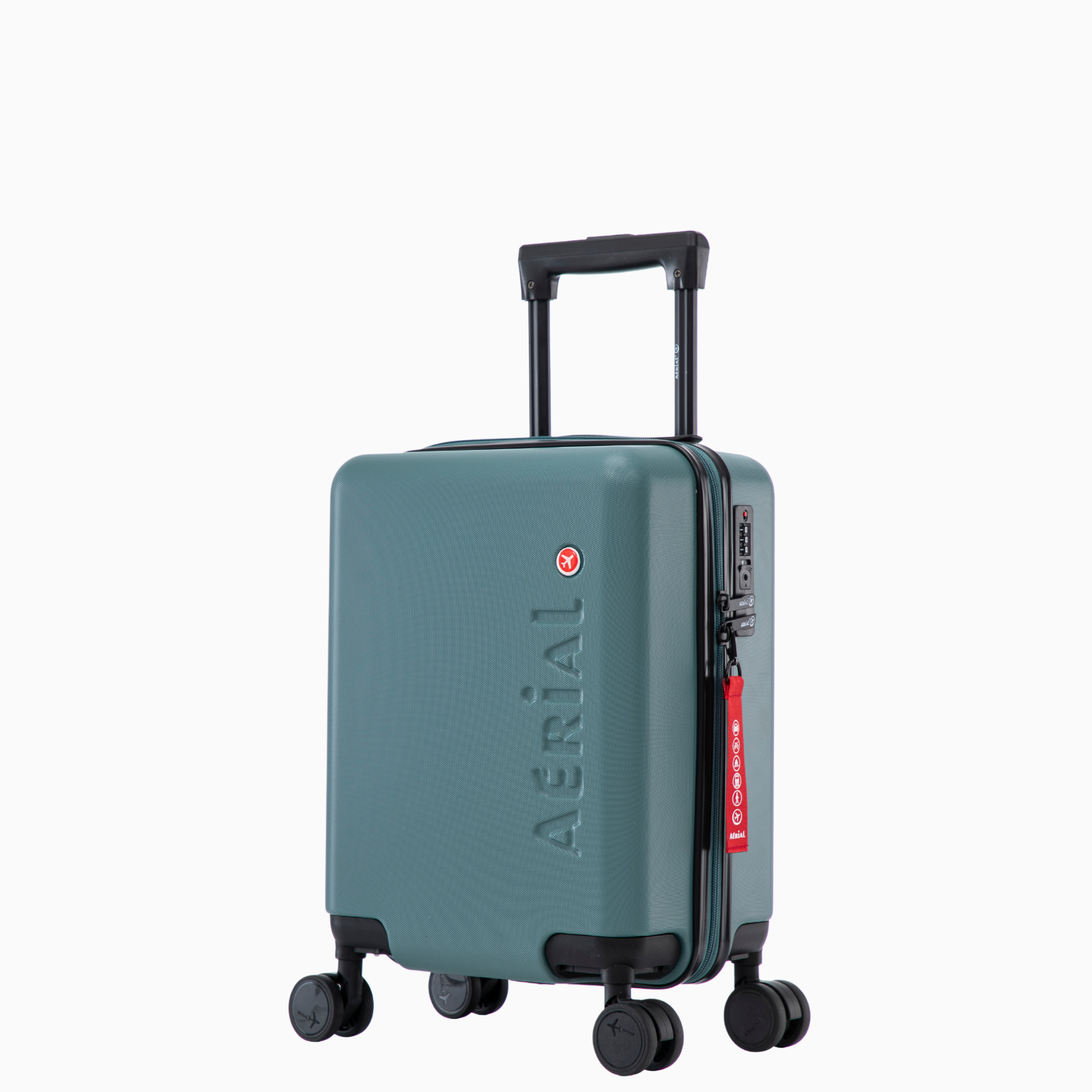 Valise underseat rigide FLEX à roues amovibles - Taille XS - Aérial - Baggyver