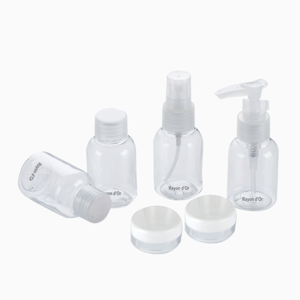 ACCESSOIRES - Kit cosmetique bouteilles - Plastique - Baggyver