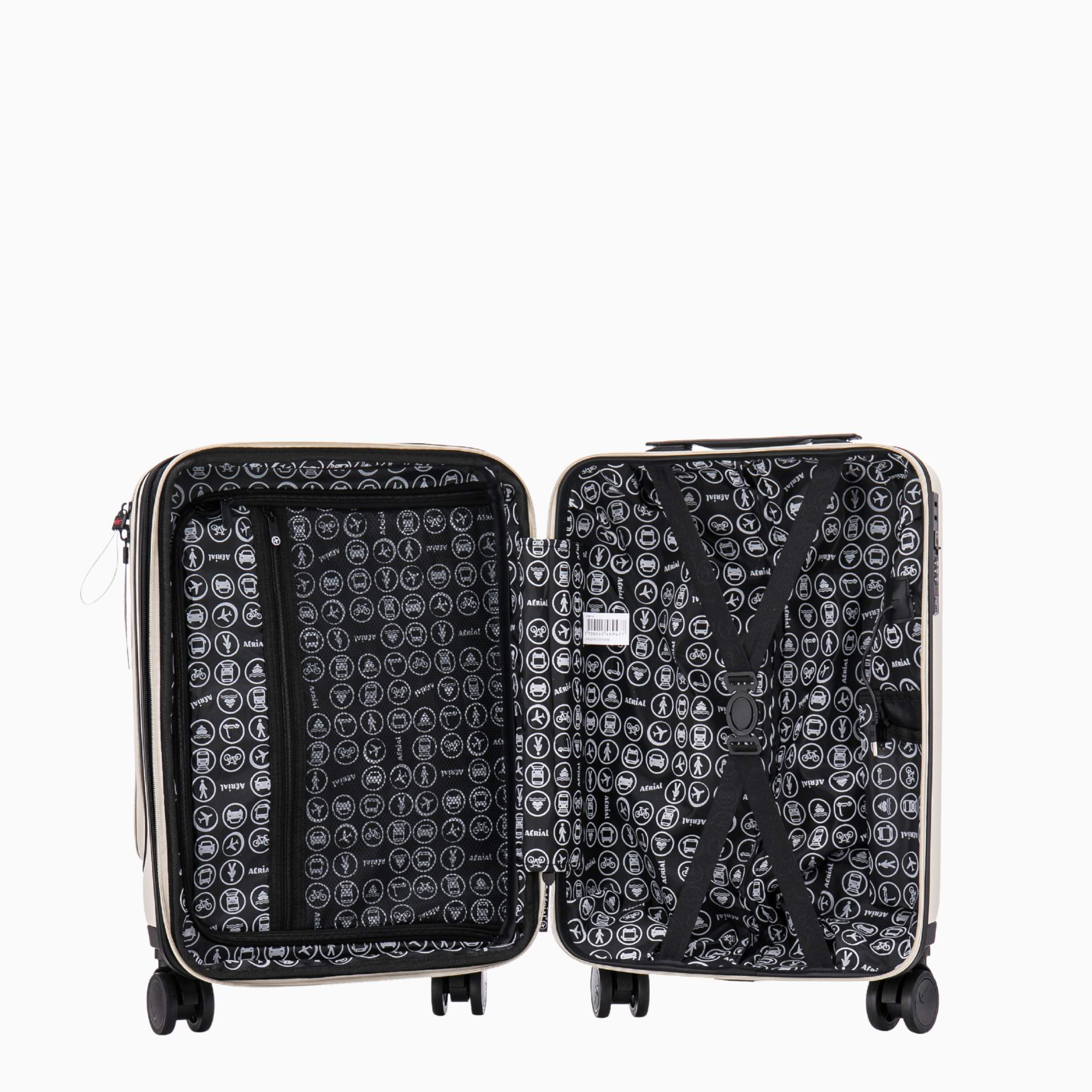 Valise cabine rigide MULTIMEDIA - Taille S - Aérial - Baggyver