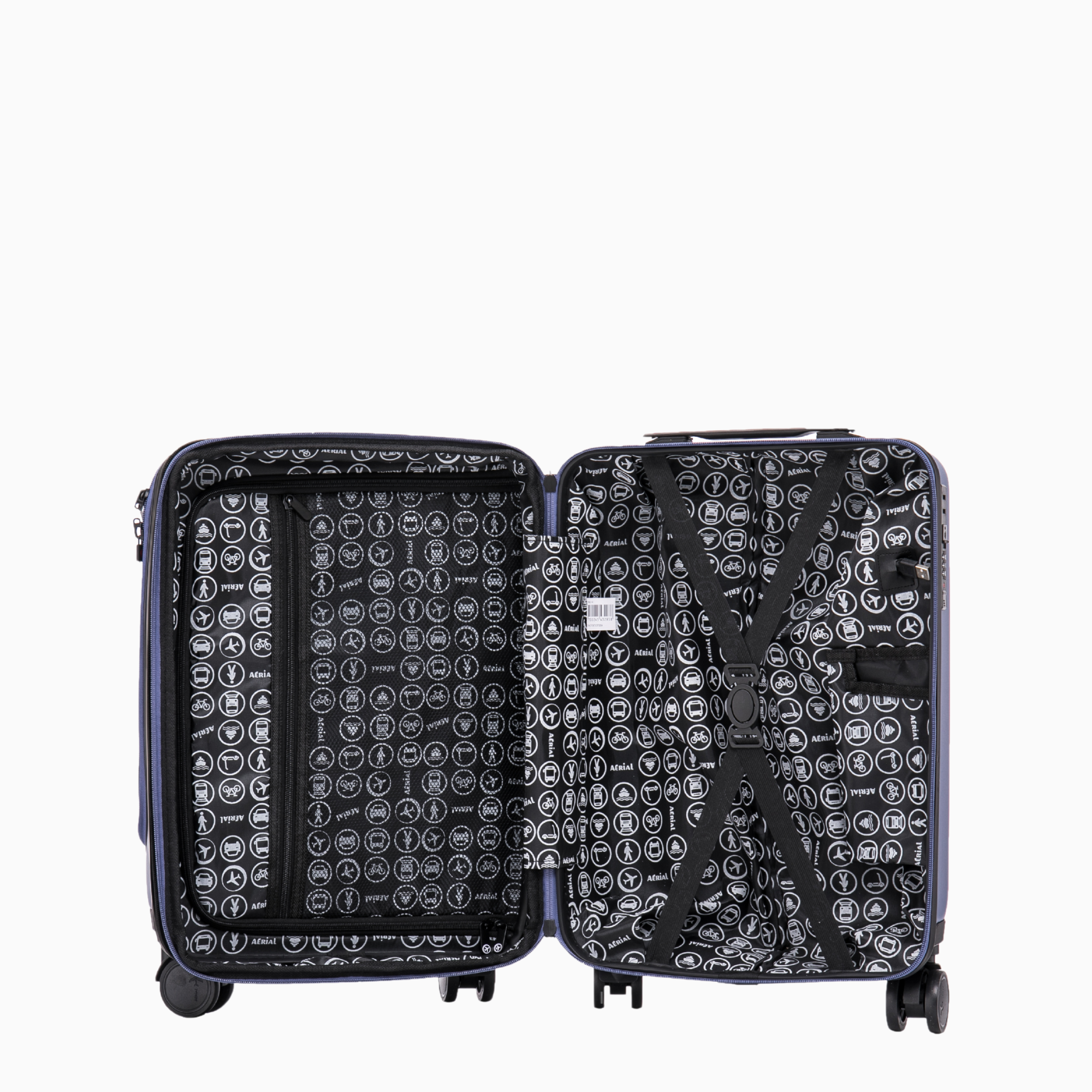 Valise cabine rigide MULTIMEDIA - Taille S - Aérial - Baggyver