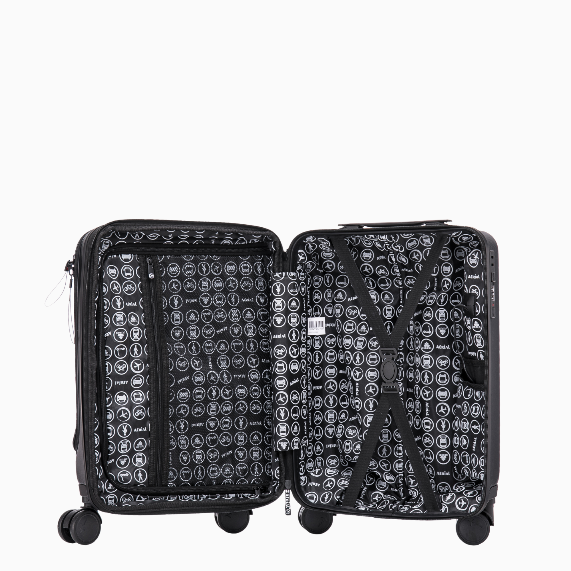 Valise cabine rigide MULTIMEDIA - Taille S - Aérial - Baggyver