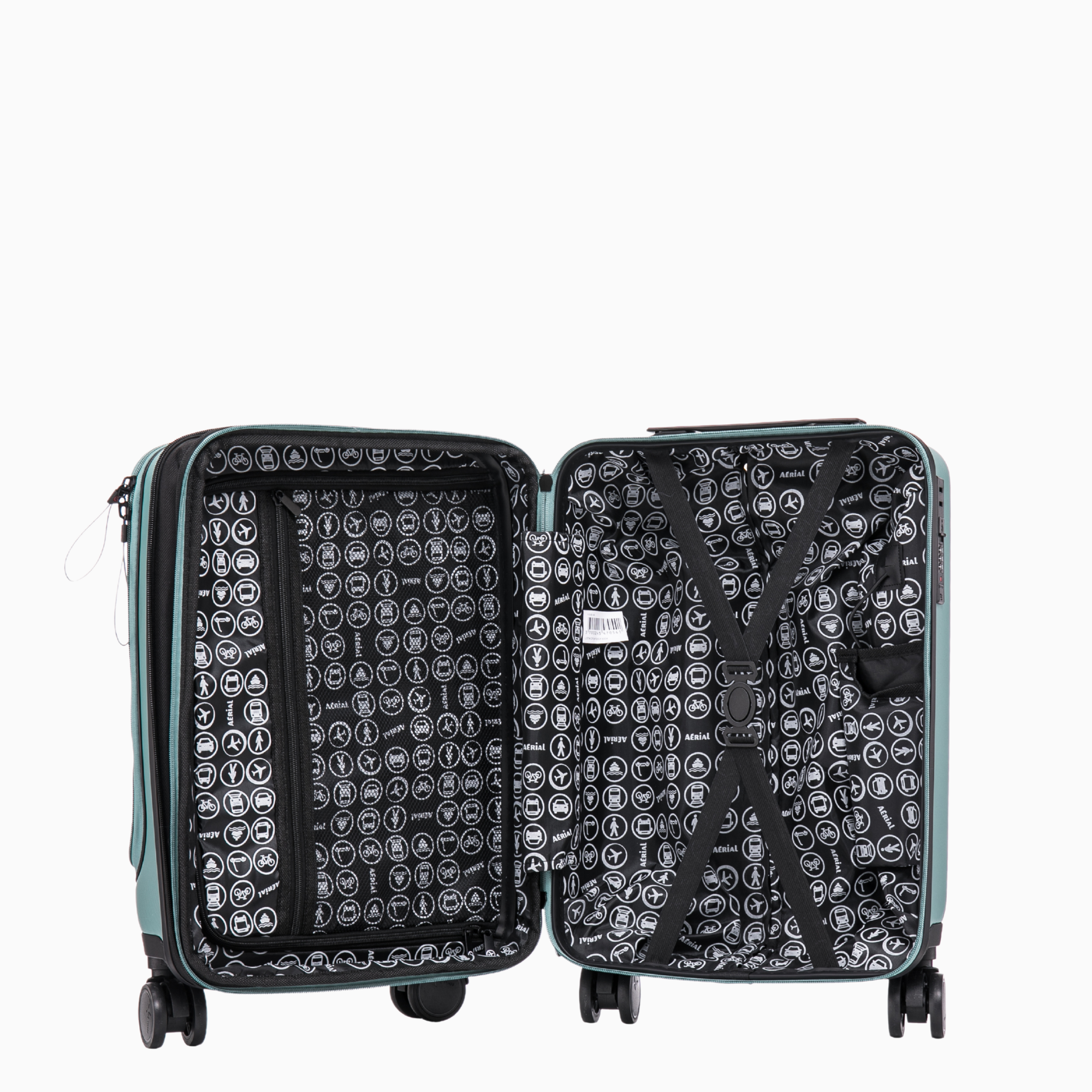 Valise cabine rigide MULTIMEDIA - Taille S - Aérial - Baggyver