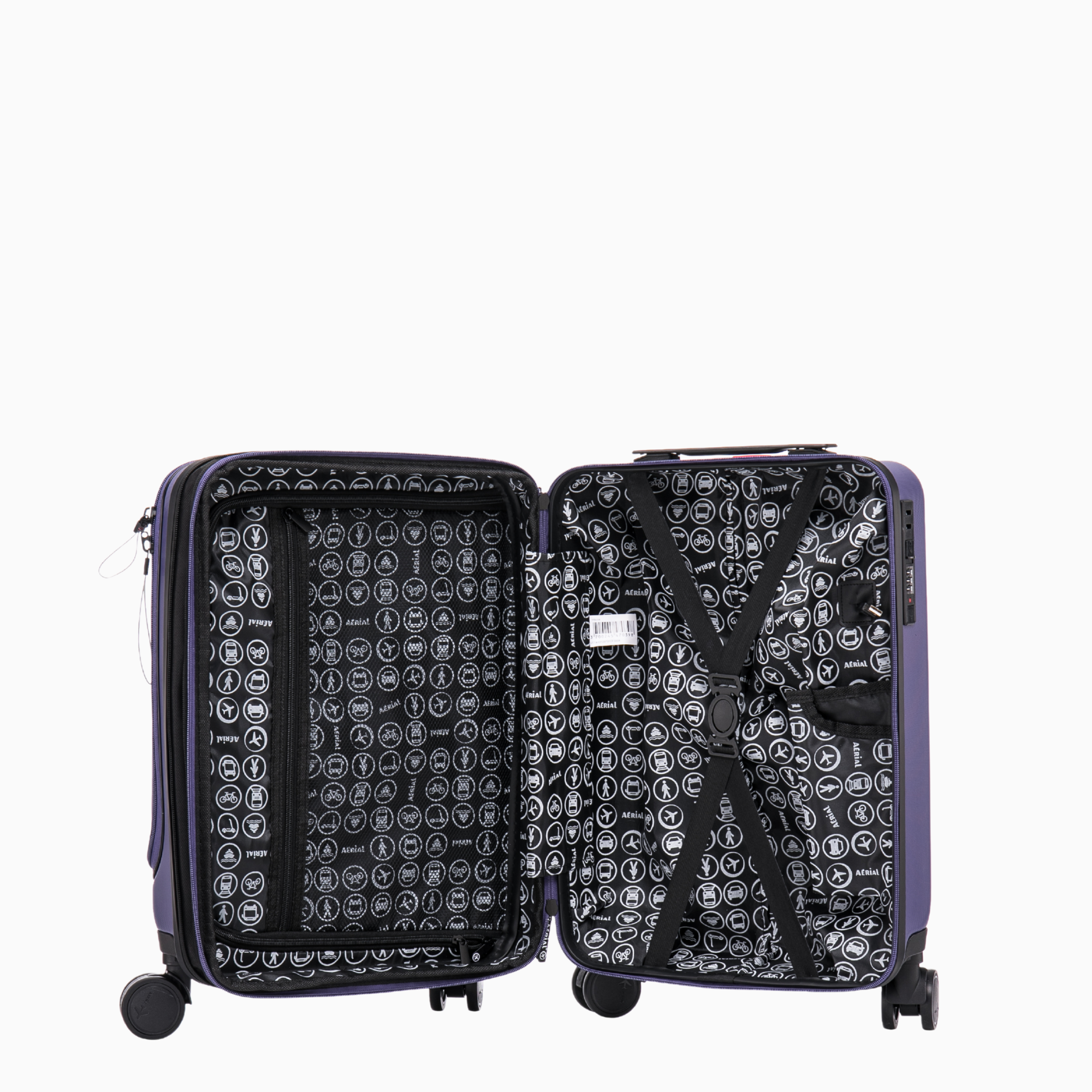 Valise cabine rigide MULTIMEDIA - Taille S - Aérial - Baggyver