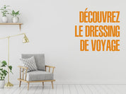 Organiseur de valise 4 compartiments – Dressing de voyage pliable – Aérial
