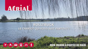 Chariot de transport pliable ROLLTRUCK - 84x45x53 cm - Aérial