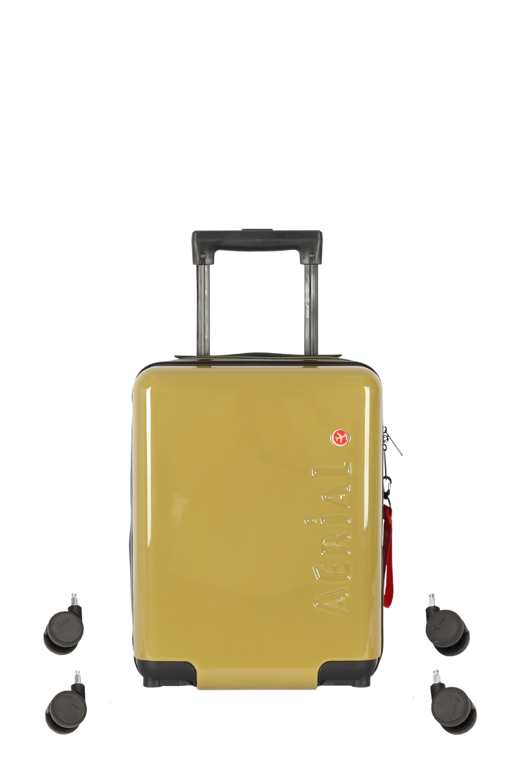 Valise underseat rigide FLEX FANTAISIE à roues amovibles - Taille XS - Aérial - Baggyver