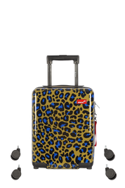 Valise underseat rigide FLEX FANTAISIE à roues amovibles - Taille XS - Aérial - Baggyver