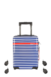 Valise underseat rigide FLEX FANTAISIE à roues amovibles - Taille XS - Aérial - Baggyver