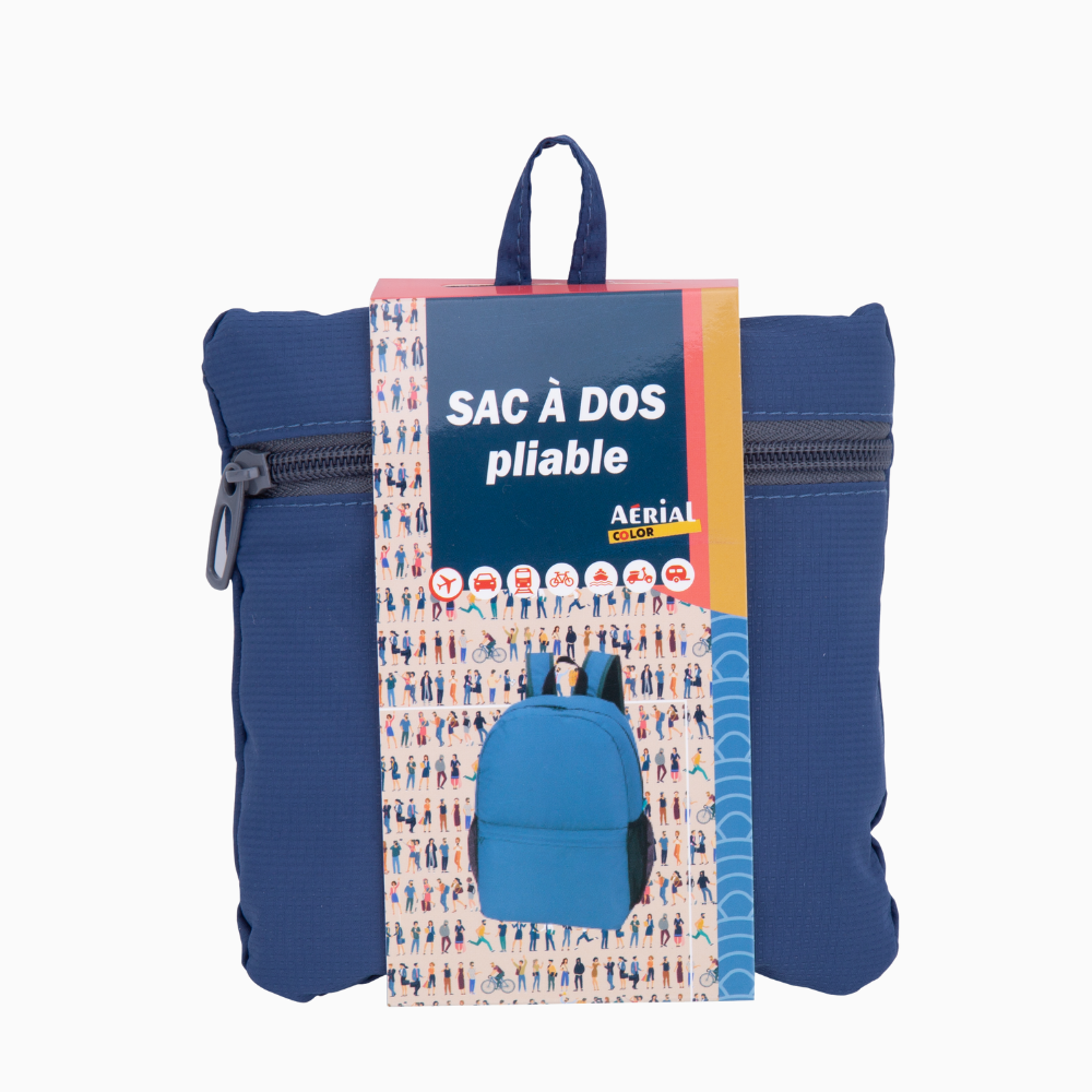 ACCESSOIRES - Sac à dos pliable haute résistance - Rip-stop 75D polyester-Violet - Baggyver